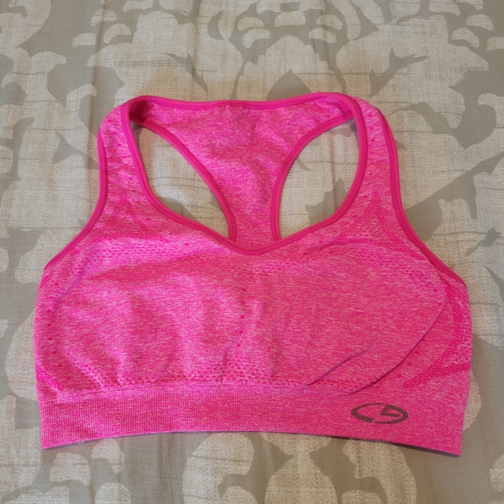 Champion pink sports bra